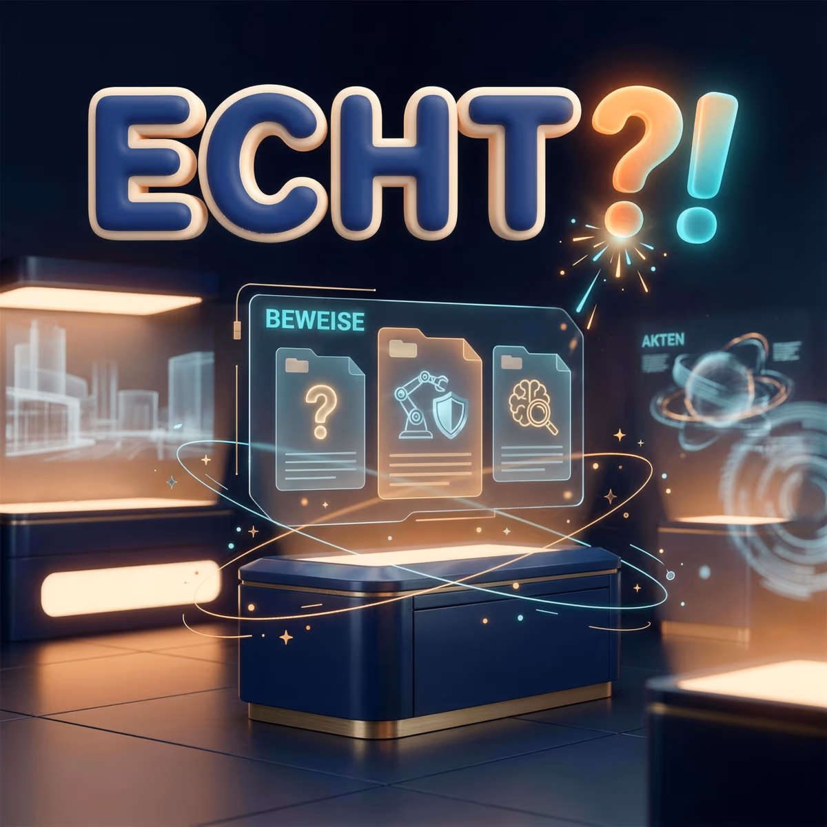 Cover ECHT?! – Wissenspodcast für Kinder ab 8, der Mythen prüft