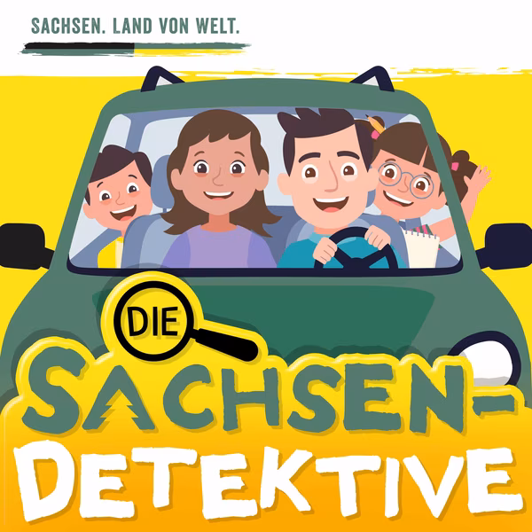 Podcast-Cover Die Sachsen Detektive